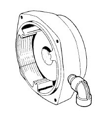 Image for 1.5-15FT-LB STEARNS 65300 Series 1 & 2 Disc Endplate Assembly 55052050030C